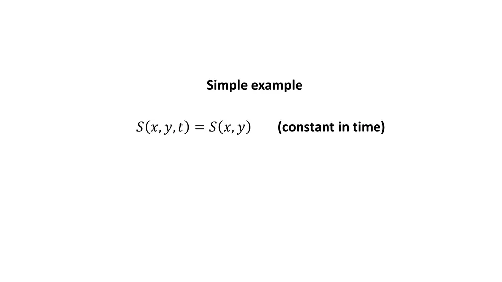 simple example