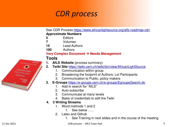 cdr process