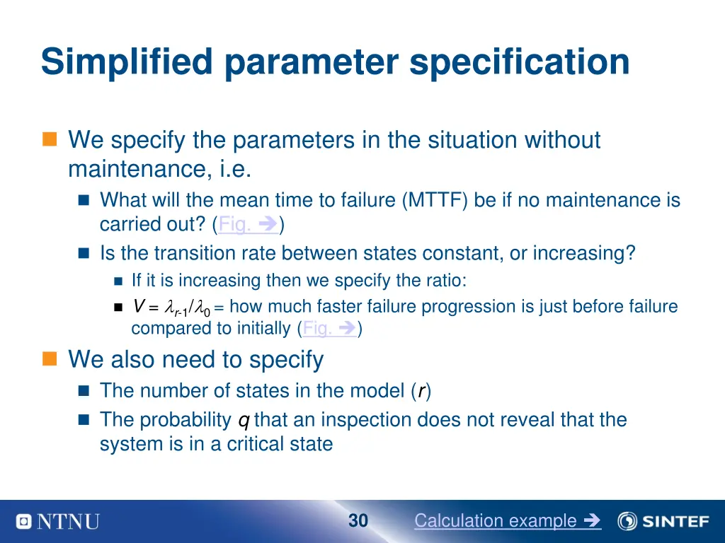simplified parameter specification