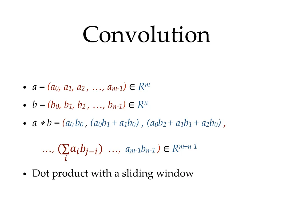 convolution