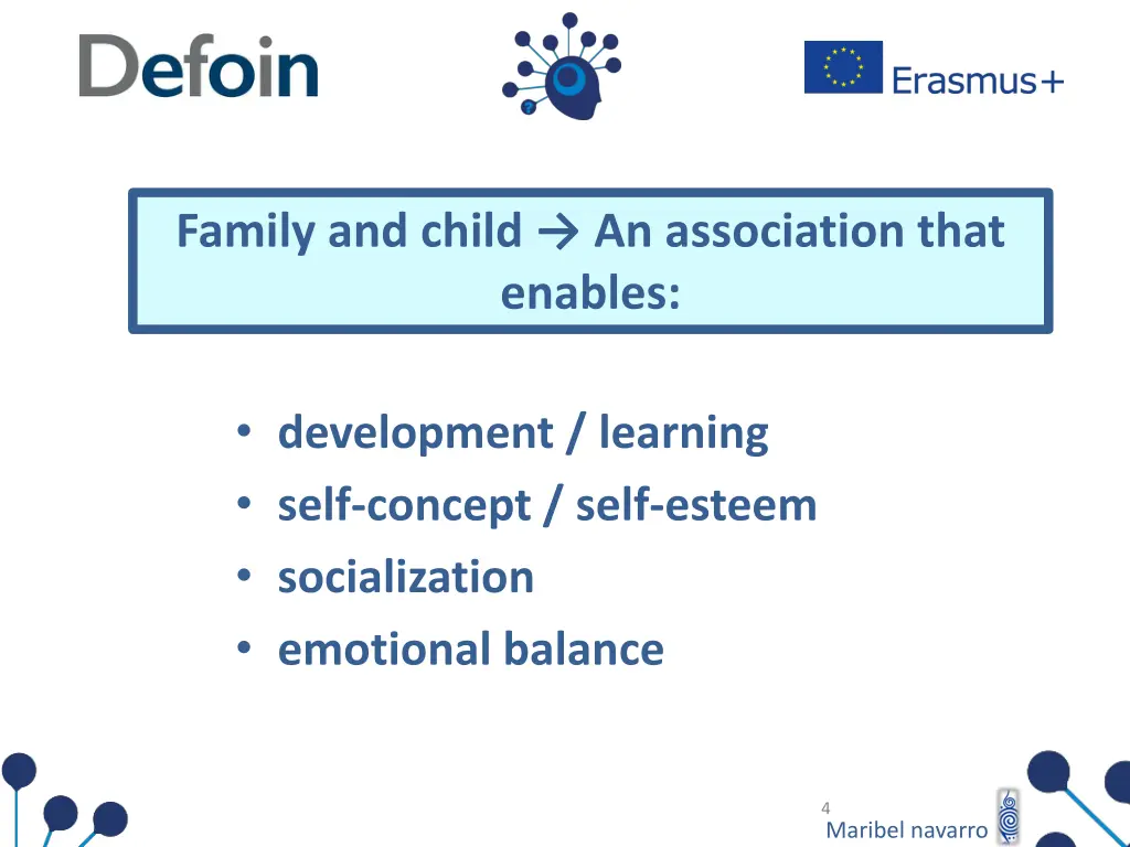 family and child an association that enables