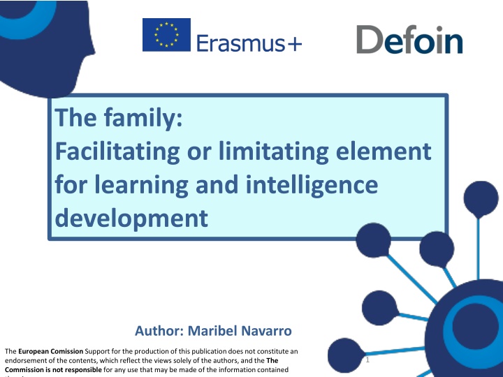 the family facilitating or limitating element