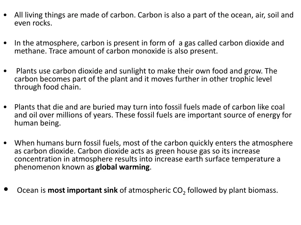 all living things are made of carbon carbon
