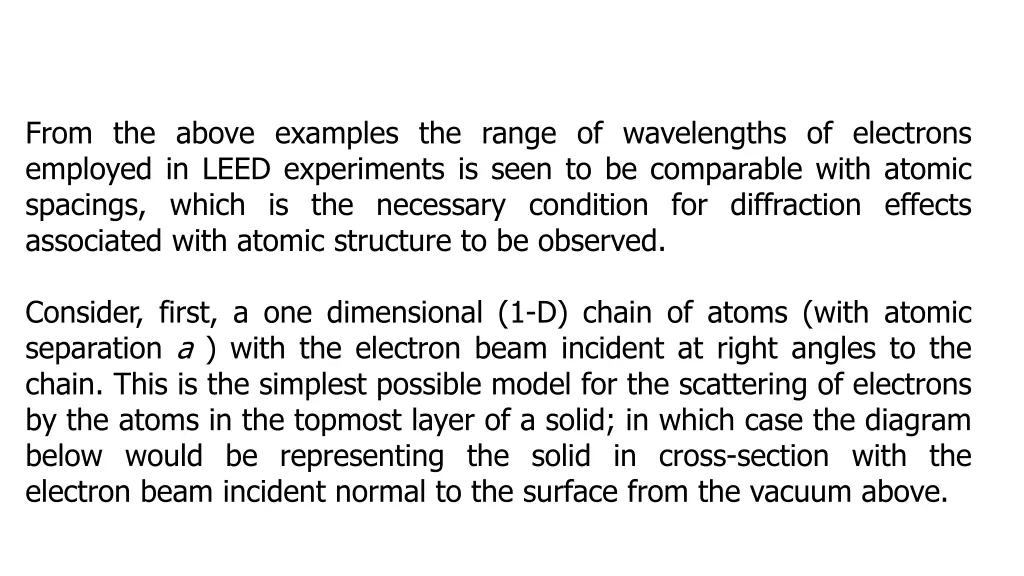from the above examples the range of wavelengths