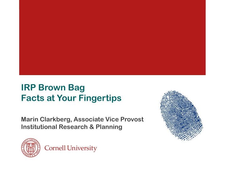 irp brown bag facts at your fingertips