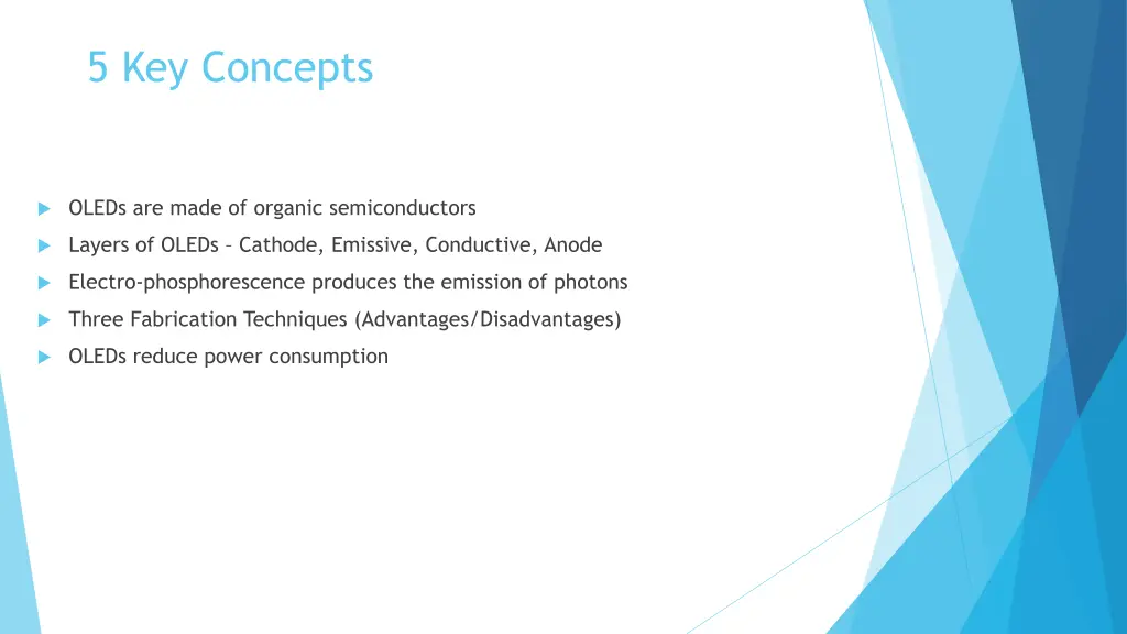 5 key concepts