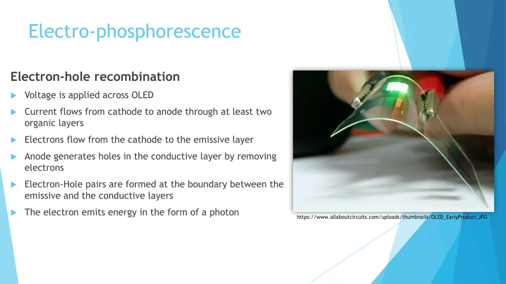electro phosphorescence