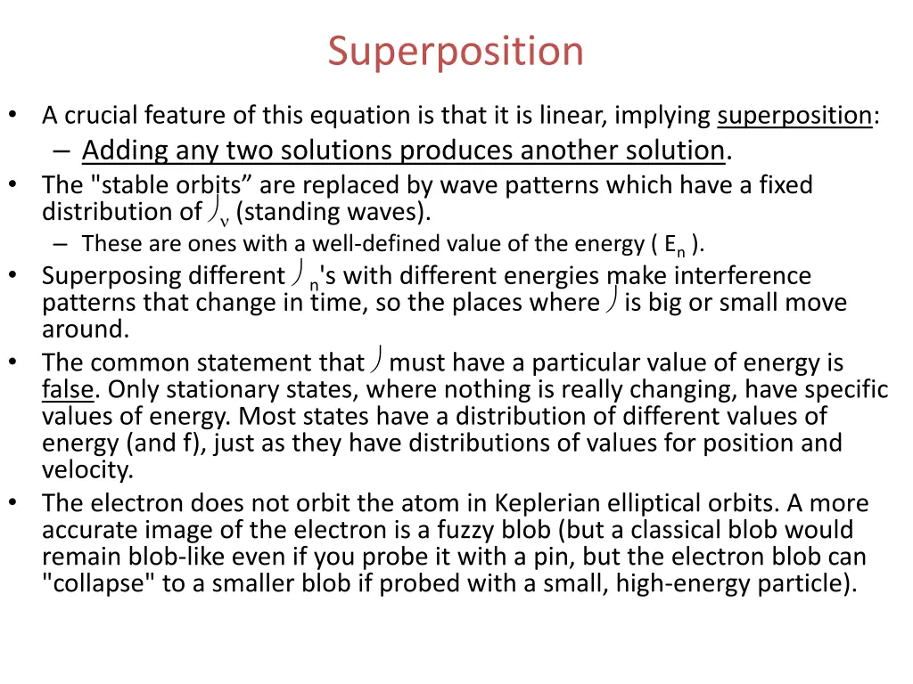 superposition