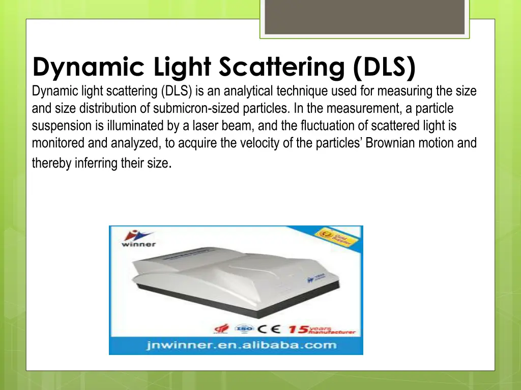 dynamic light scattering dls dynamic light