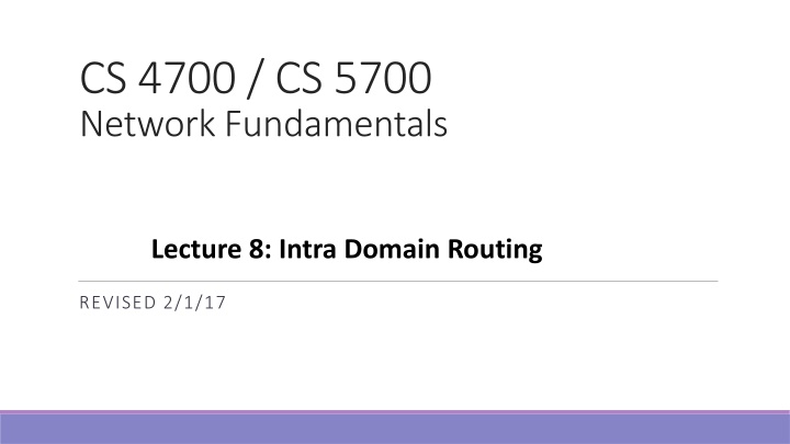 cs 4700 cs 5700 network fundamentals