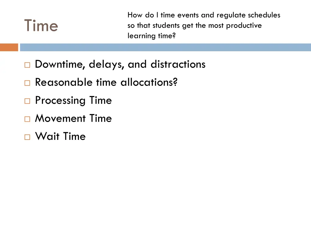 how do i time events and regulate schedules