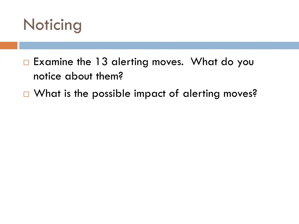 noticing 1