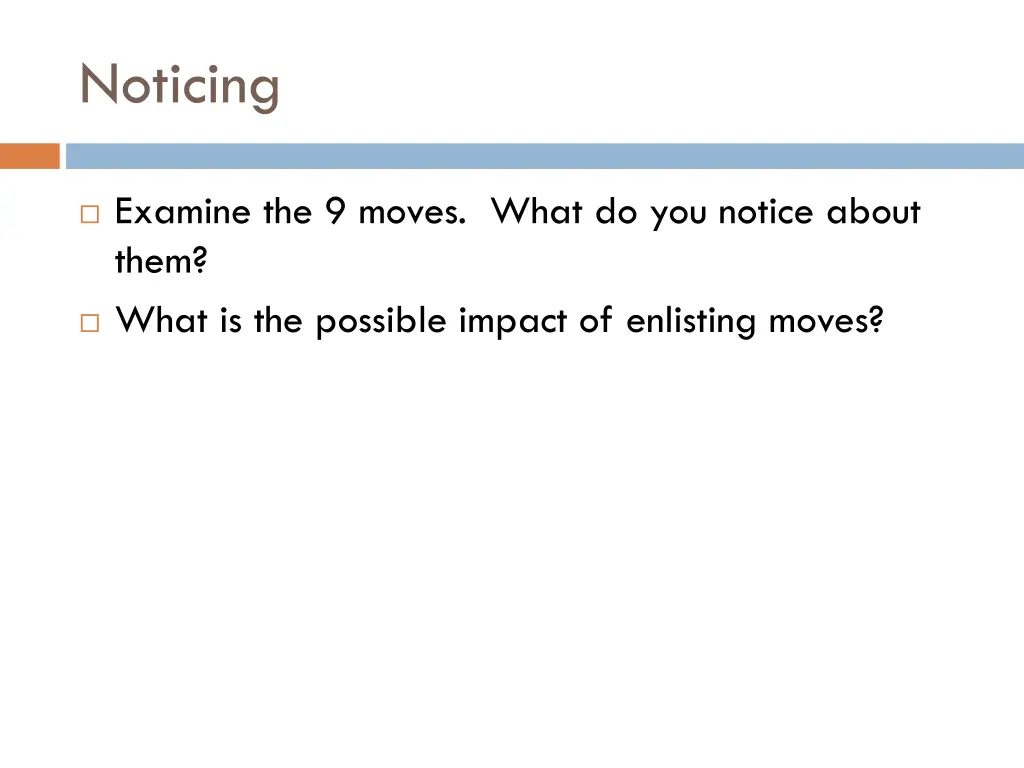 noticing 2