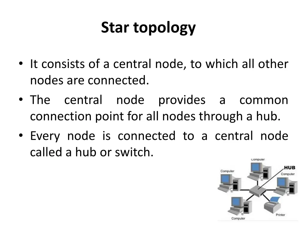 star topology