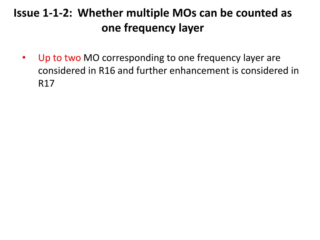 issue 1 1 2 whether multiple mos can be counted