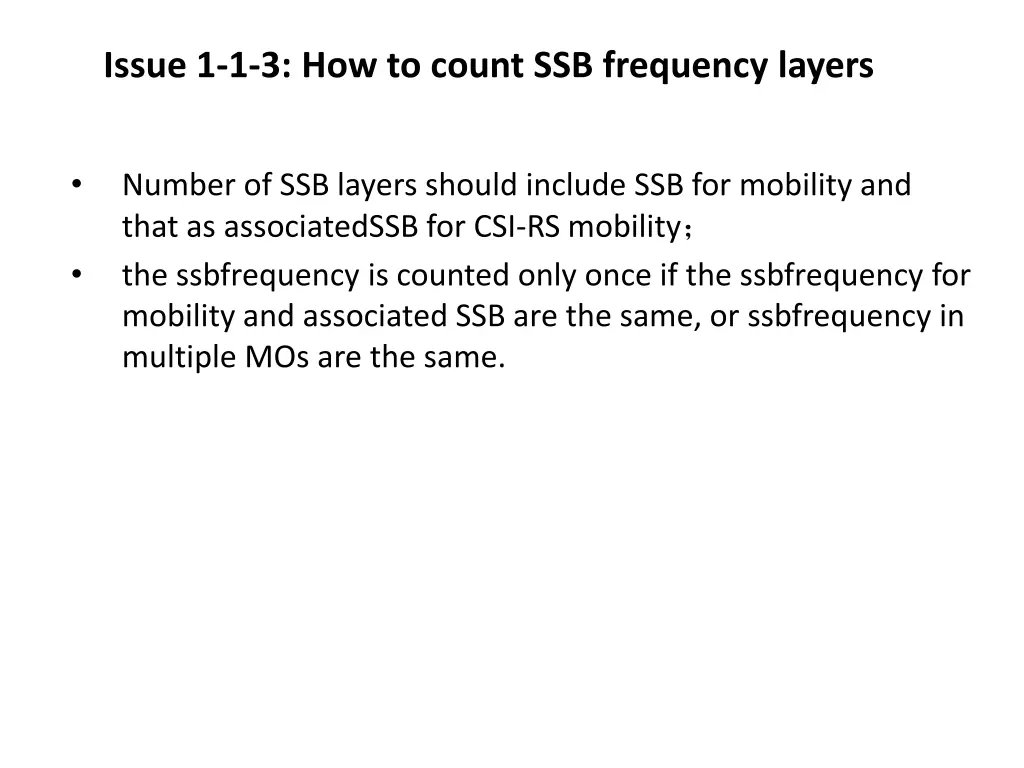 issue 1 1 3 how to count ssb frequency layers