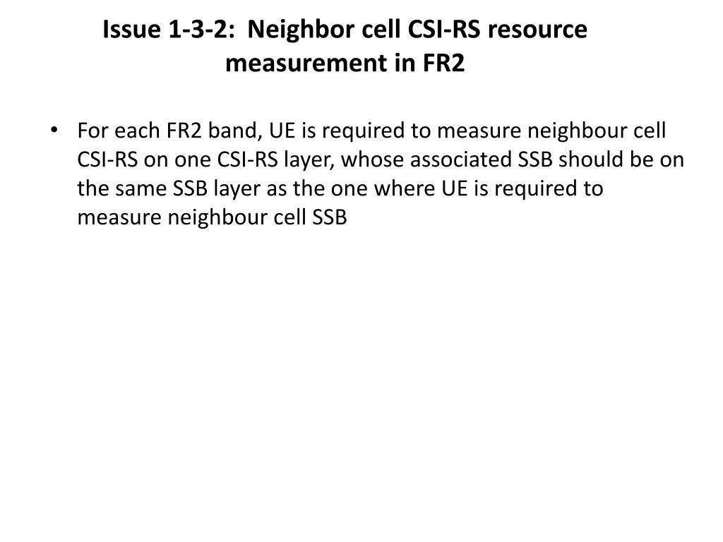issue 1 3 2 neighbor cell csi rs resource