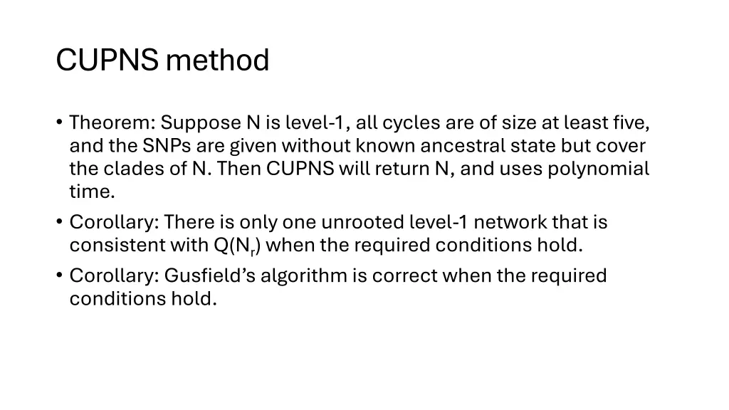 cupns method 1