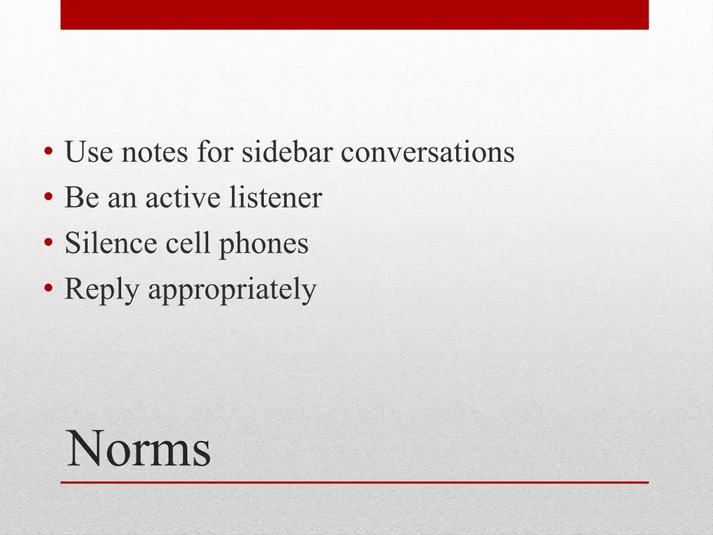 use notes for sidebar conversations be an active