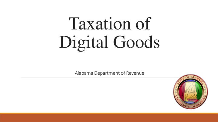taxation of digital goods