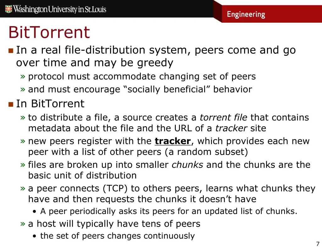 bittorrent in a real file distribution system