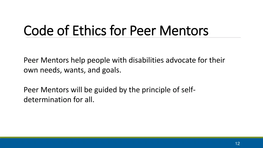 code of ethics for peer mentors code of ethics 1