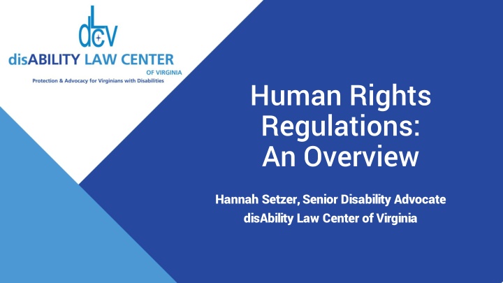 human rights regulations an overview