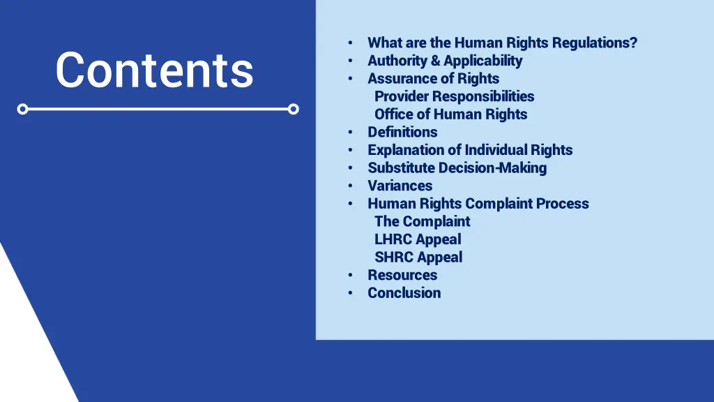what are the human rights regulations authority