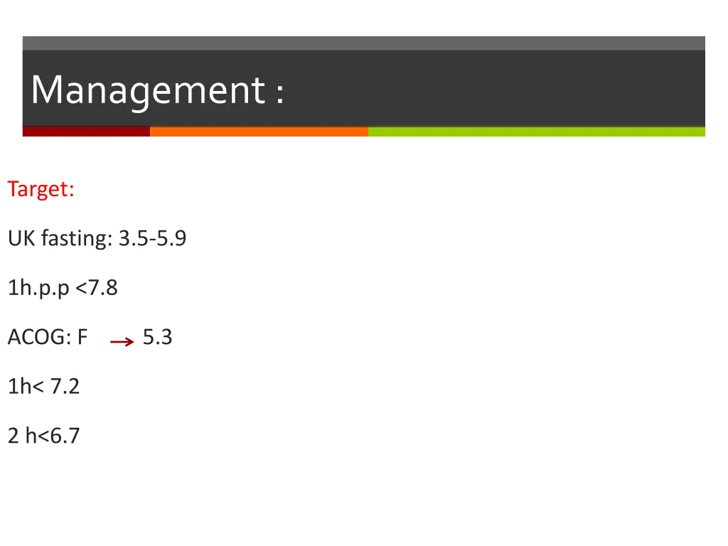 management 1