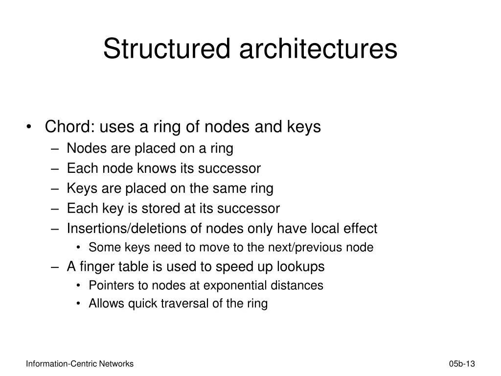 structured architectures 1