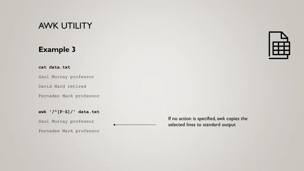 awk utility 7