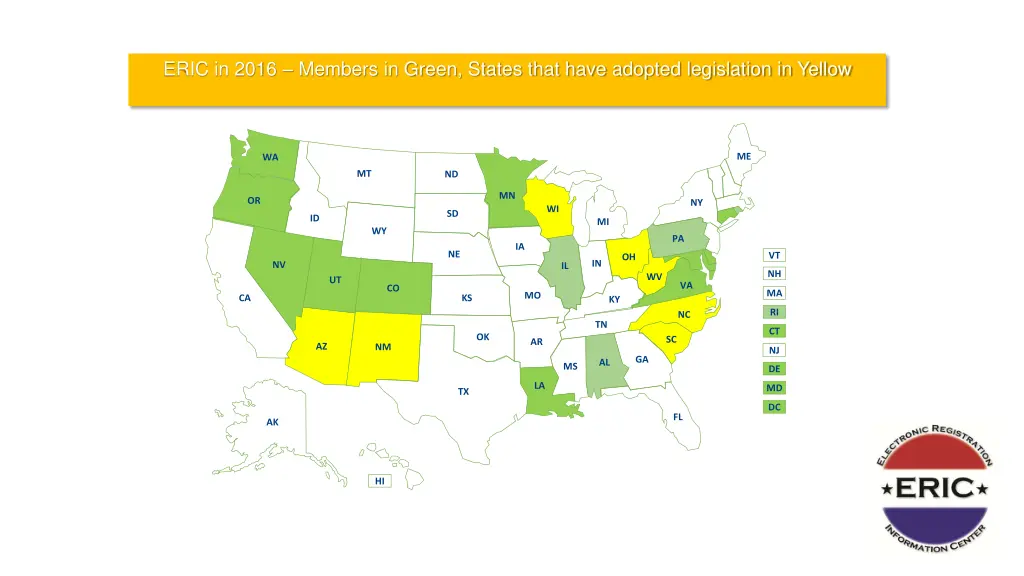 eric in 2016 members in green states that have