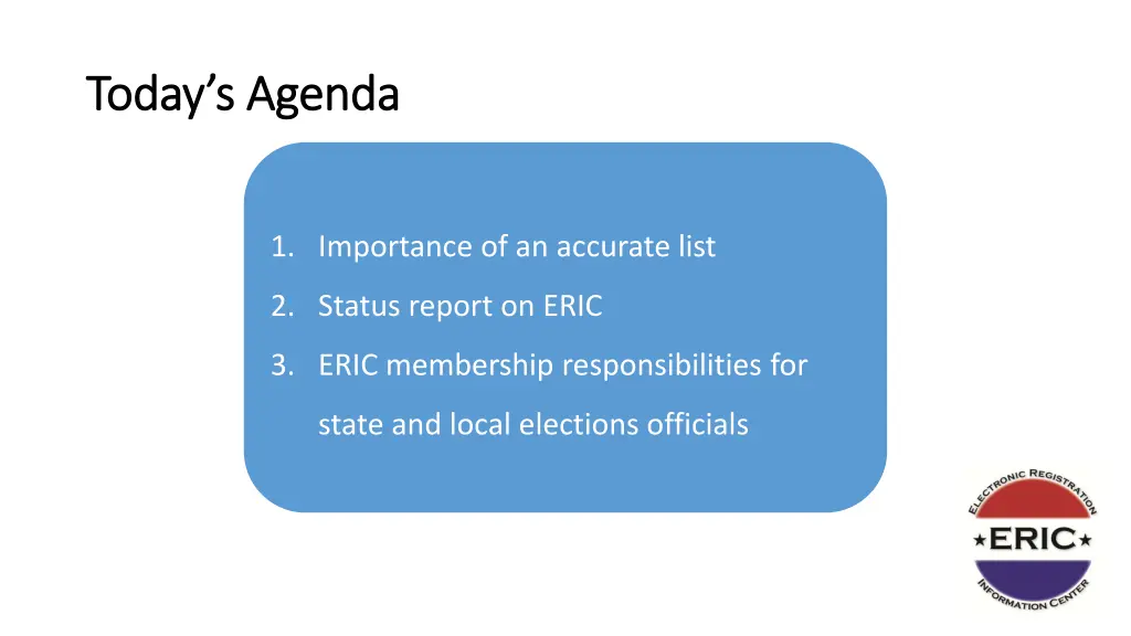 today s agenda today s agenda