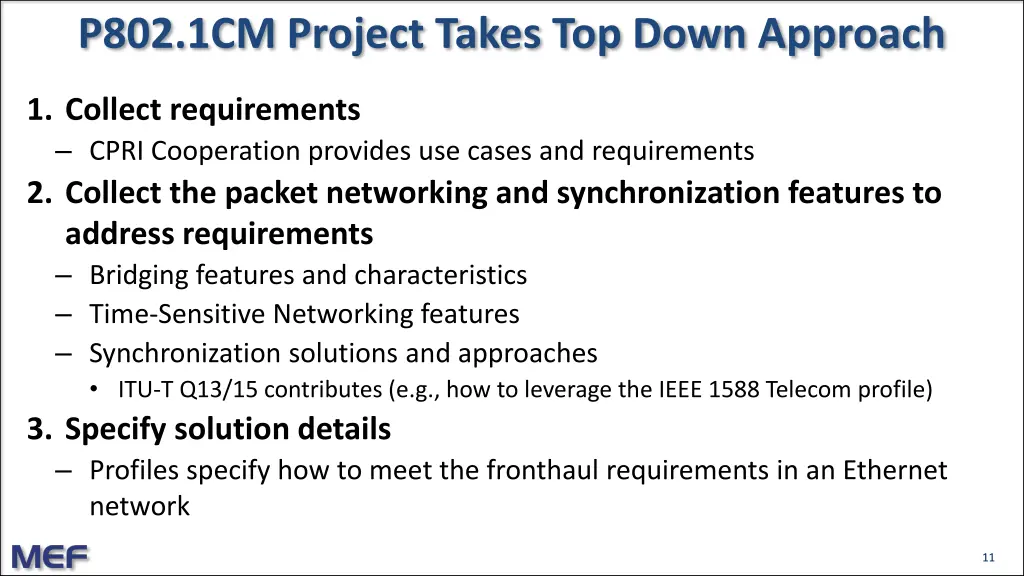 p802 1cm project takes top down approach