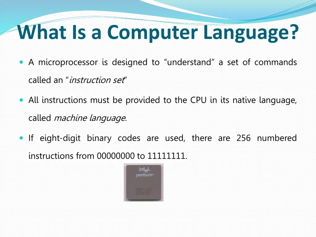 what is a computer language