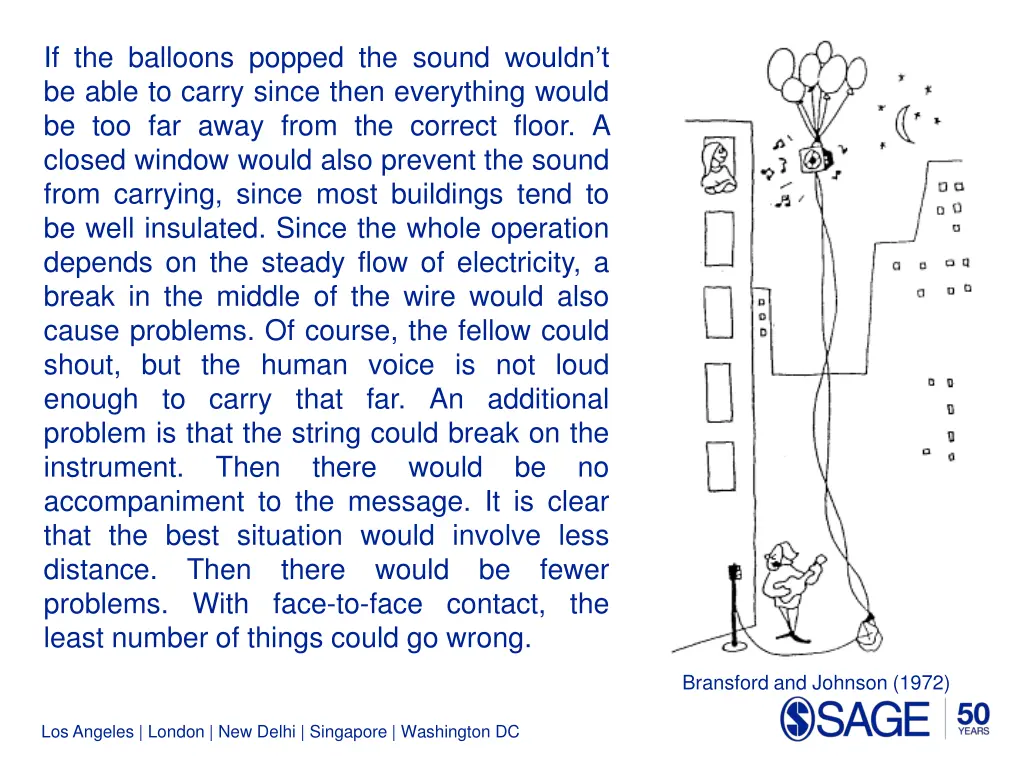 if the balloons popped the sound wouldn t be able