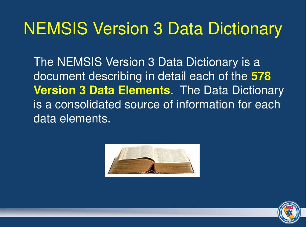 nemsis version 3 data dictionary