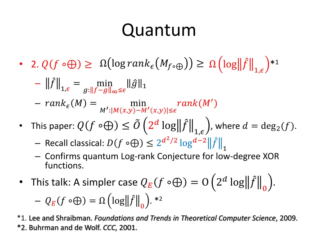 quantum