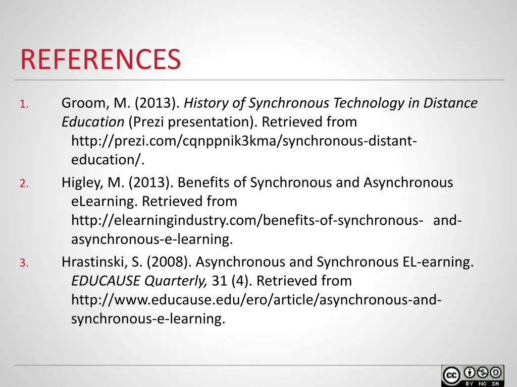 references