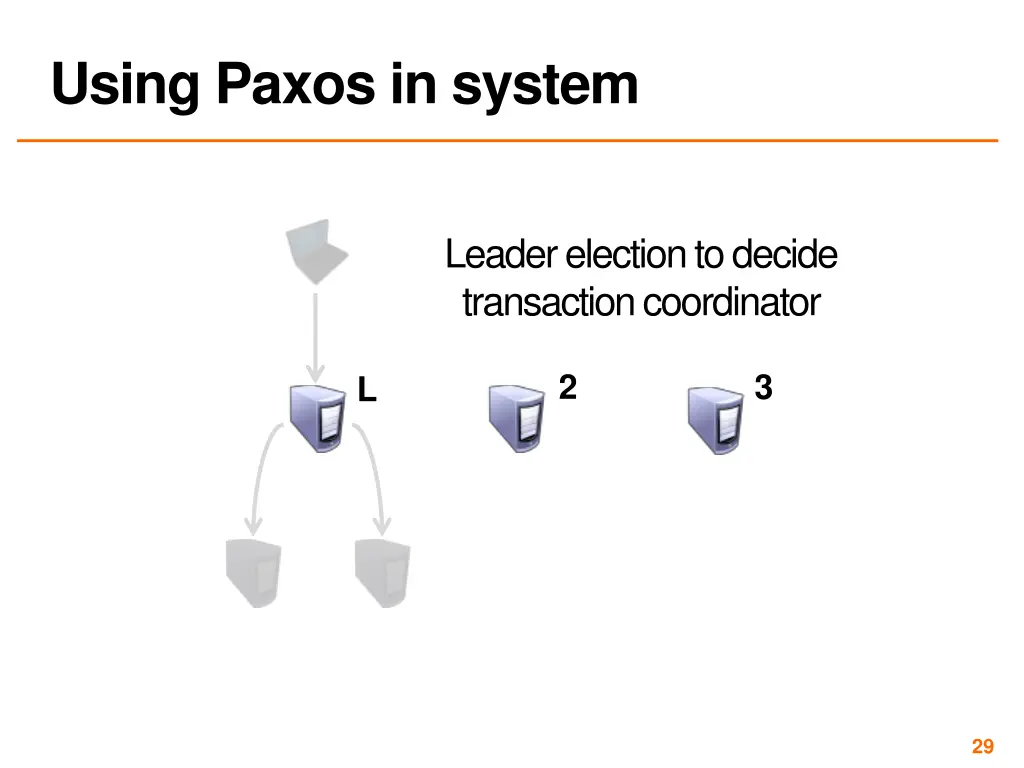 using paxos in system
