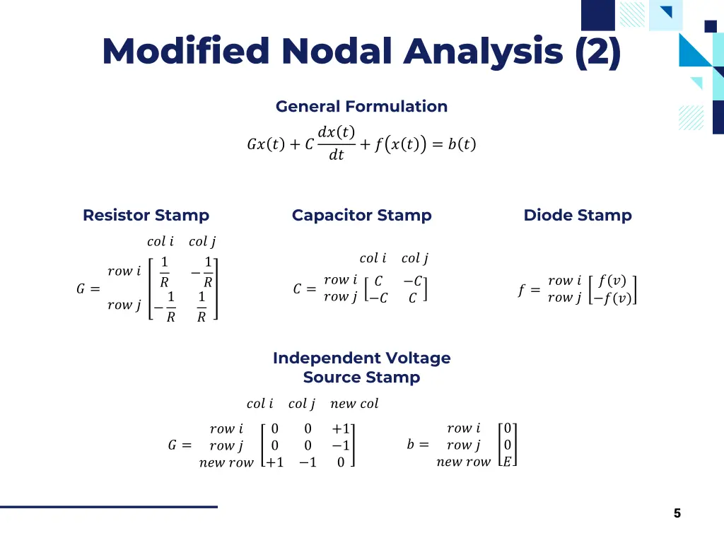 modified nodal analysis 2