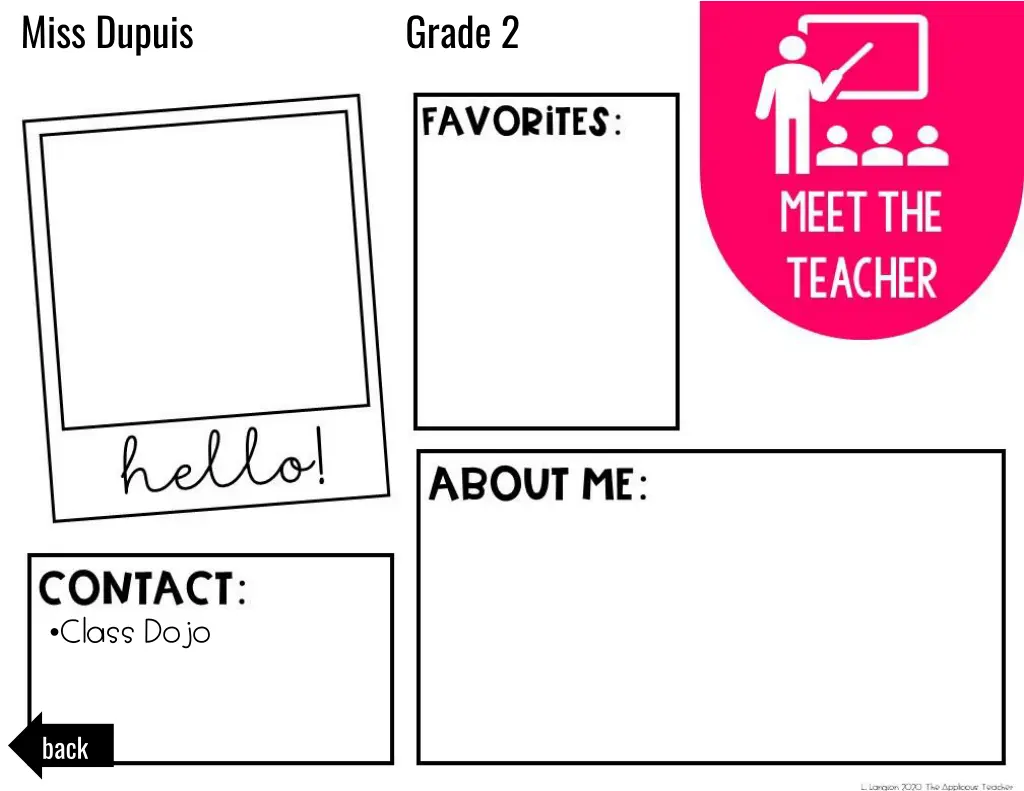 miss dupuis grade 2