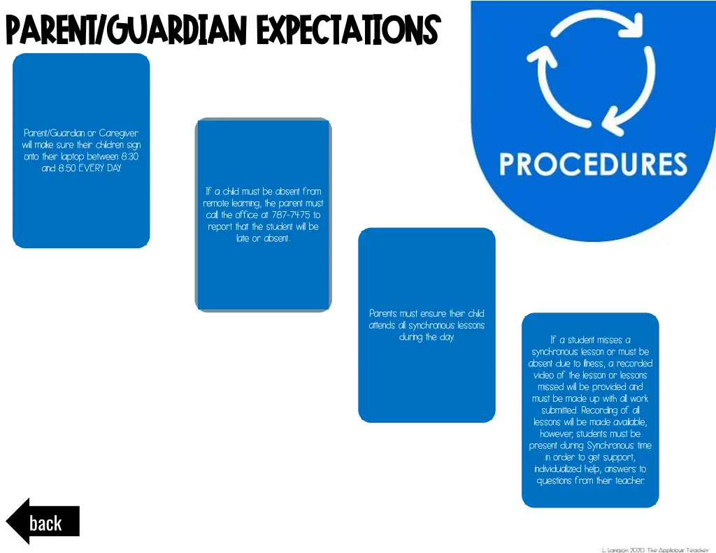 parent guardian expectations parent guardian