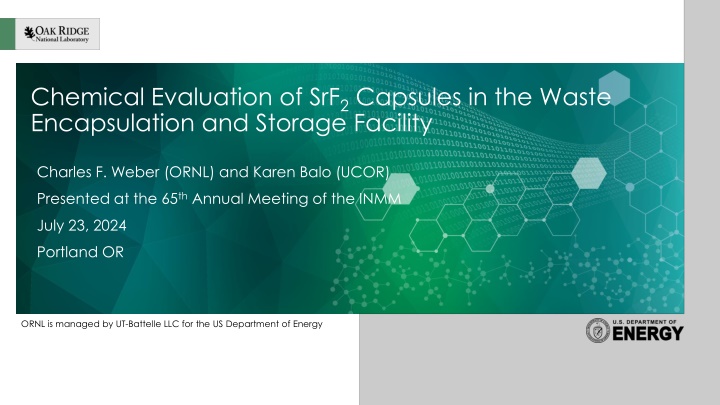 chemical evaluation of srf 2 capsules