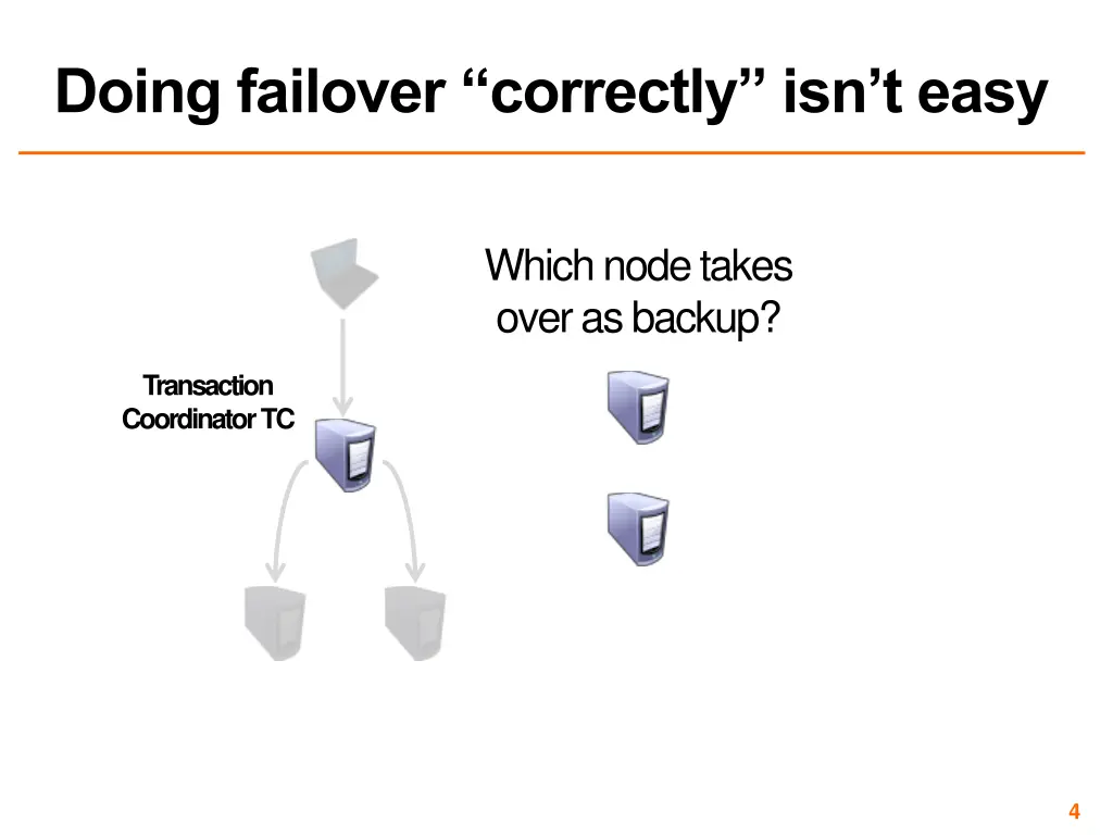 doing failover correctly isn t easy