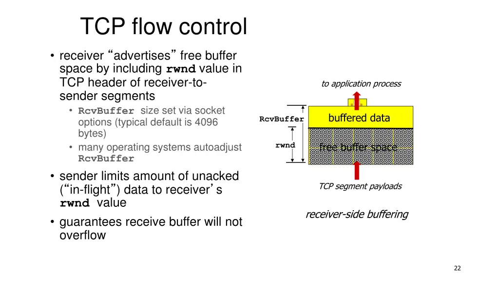 tcp flow control 1