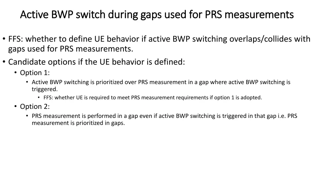 active bwp switch during gaps used