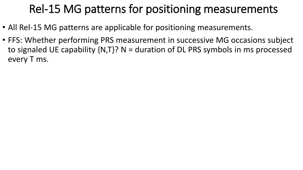 rel rel 15 mg patterns for positioning