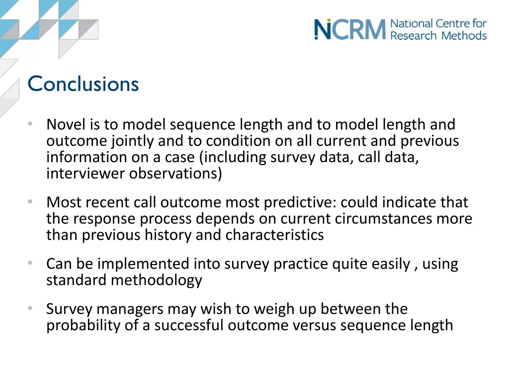 conclusions