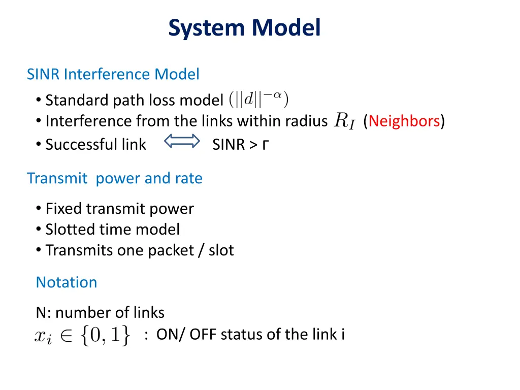 system model